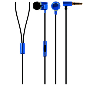 Schwaiger KH410B 531 Écouteurs Avec fil Ecouteurs Noir, Bleu