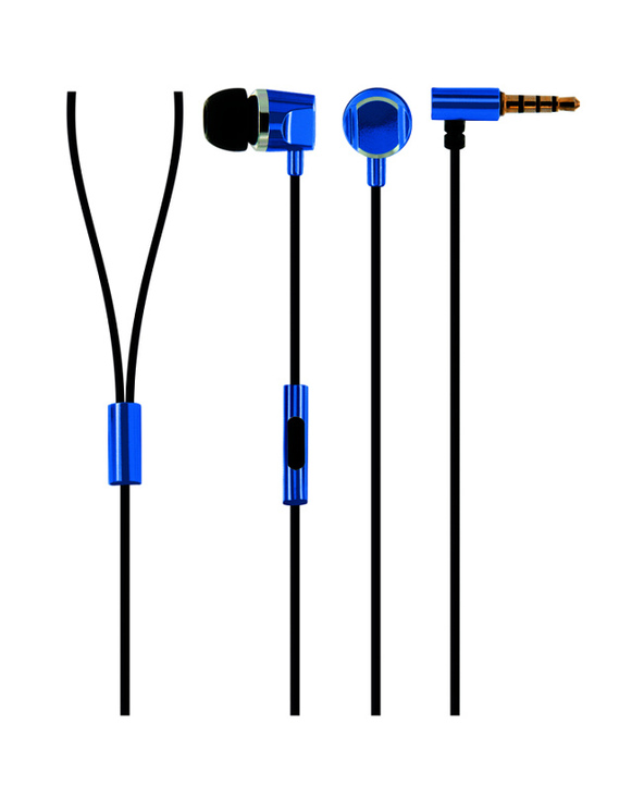 Schwaiger KH410B 531 Écouteurs Avec fil Ecouteurs Noir, Bleu