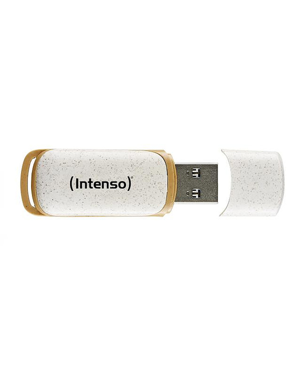 Intenso Green Line lecteur USB flash 128 Go USB Type-A 3.2 Gen 1 (3.1 Gen 1) Beige, Marron