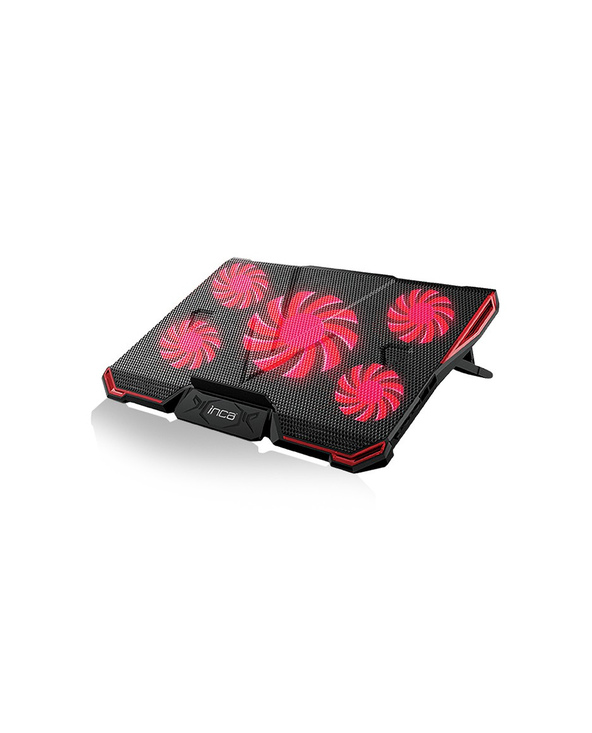 Inca INC-611GMS système de refroidissement pour ordinateurs portables 43,2 cm (17") Noir, Rouge