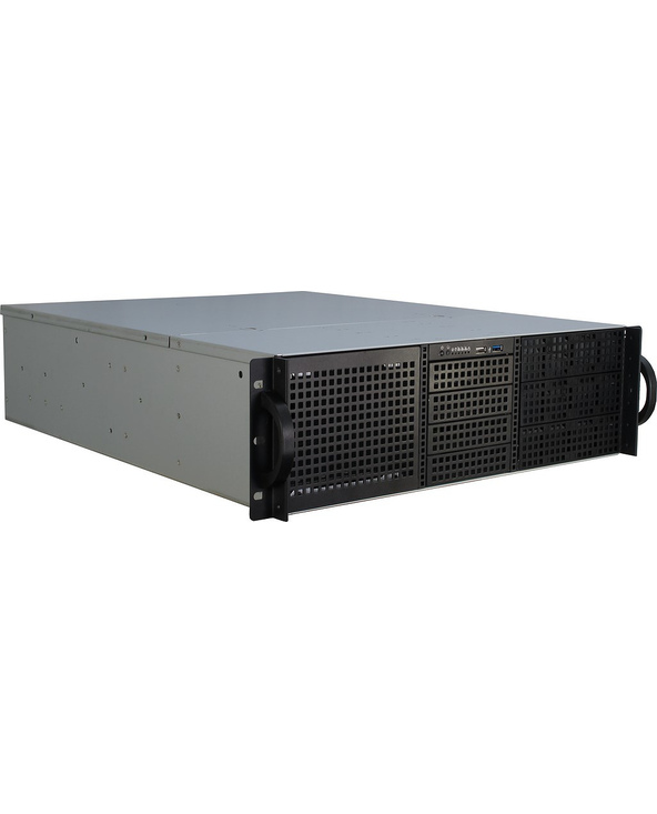 Inter-Tech 3U-30240 Support Noir