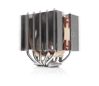 Noctua NH-D12L système de refroidissement d’ordinateur Processeur Refroidisseur d'air Aluminium, Beige, Marron