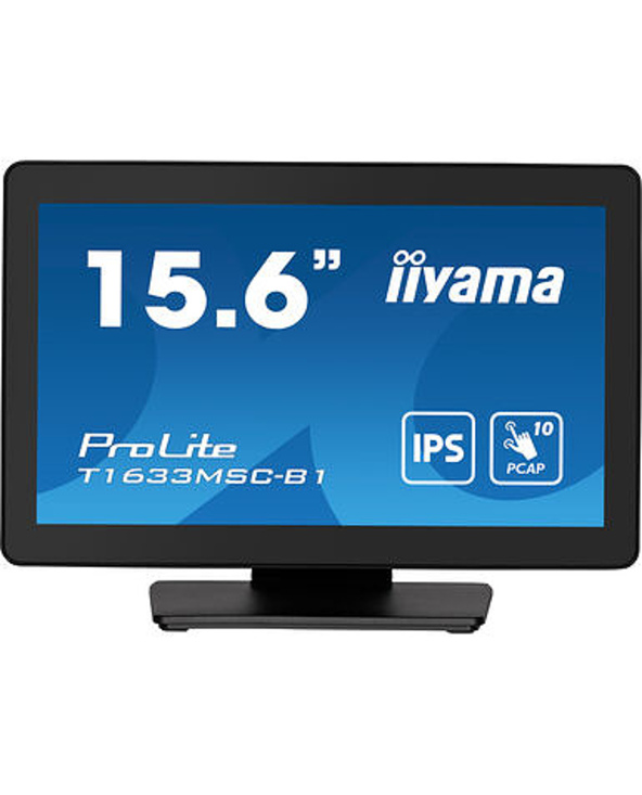 iiyama ProLite T1633MSC-B1 15.6" LCD Full HD 5 ms Noir iiyama ProLite T1633MSC-B1 15.6" LCD Full HD 5 ms Noir