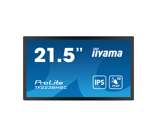 iiyama PROLITE Carte A numérique 55,9 cm (22") LED 600 cd/m² Full HD Noir Écran tactile