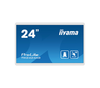 iiyama TW2424AS-W1 affichage de messages Panneau plat de signalisation numérique 60,5 cm (23.8") Wifi 250 cd/m² 4K Ultra HD Noir