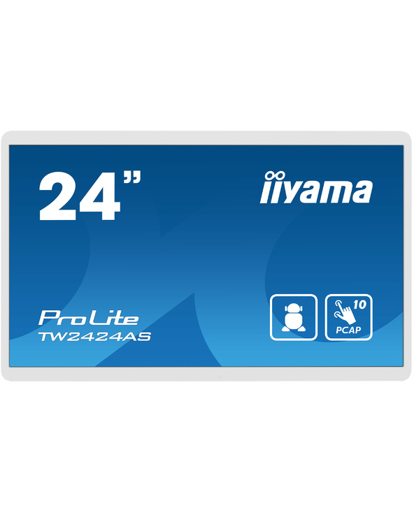 iiyama TW2424AS-W1 affichage de messages Panneau plat de signalisation numérique 60,5 cm (23.8") Wifi 250 cd/m² 4K Ultra HD Noir