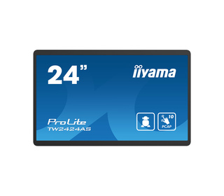 iiyama TW2424AS-B1 affichage de messages Panneau plat de signalisation numérique 60,5 cm (23.8") Wifi 250 cd/m² 4K Ultra HD Noir
