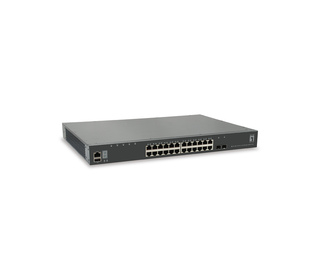 LevelOne GTL-2881 commutateur réseau Géré L3 Gigabit Ethernet (10/100/1000) Gris