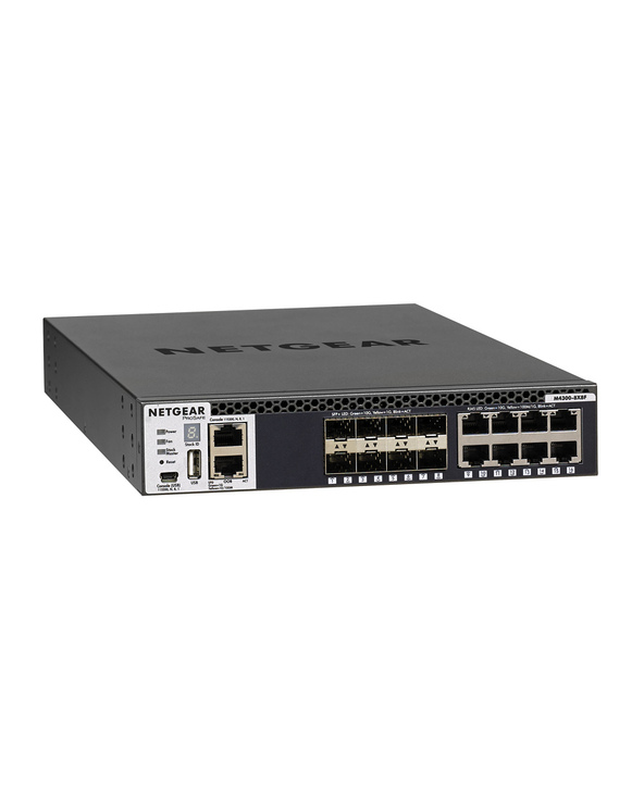 NETGEAR M4300-8X8F Géré L3 10G Ethernet (100/1000/10000) 1U Noir