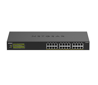 NETGEAR GS324PP Non-géré Gigabit Ethernet (10/100/1000) Connexion Ethernet, supportant l'alimentation via ce port (PoE) Noir