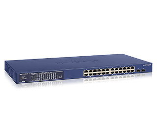 NETGEAR GS724TPP Géré L2/L3/L4 Gigabit Ethernet (10/100/1000) Connexion Ethernet, supportant l'alimentation via ce port (PoE) Bl