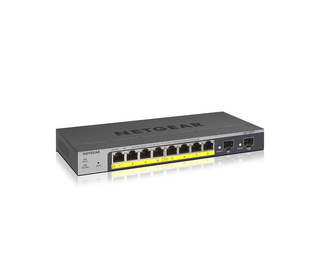 NETGEAR GS110TP Géré L2/L3/L4 Gigabit Ethernet (10/100/1000) Connexion Ethernet, supportant l'alimentation via ce port (PoE) Gri
