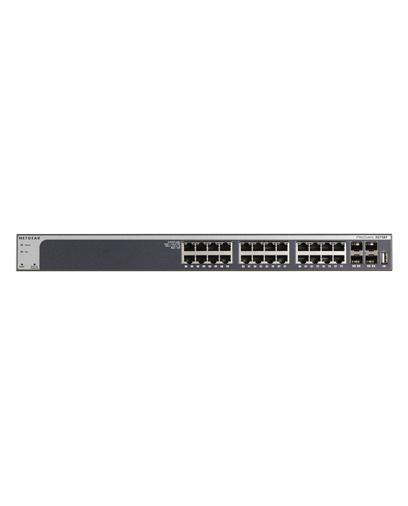 NETGEAR XS728T Géré L2+/L3 10G Ethernet (100/1000/10000) Noir