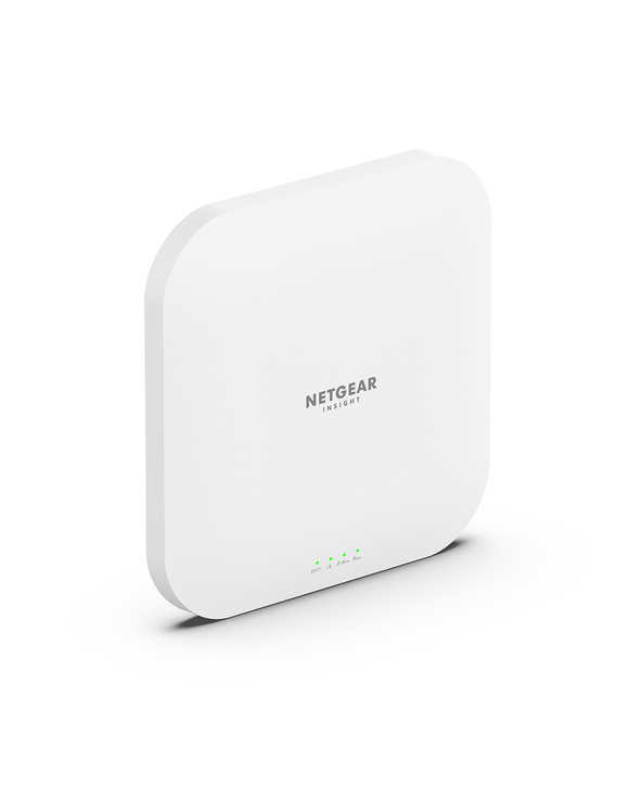 NETGEAR Insight Cloud Managed WiFi 6 AX3600 Dual Band Access Point (WAX620) 3600 Mbit/s Blanc Connexion Ethernet, supportant l'a