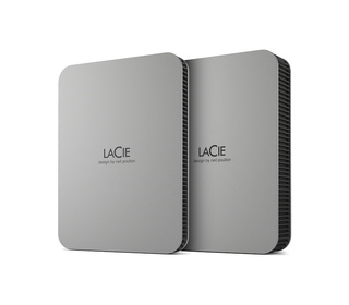 LaCie Mobile Drive (2022) disque dur externe 4 To Argent