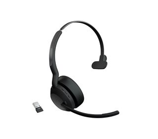 Jabra Evolve2 55 Casque Sans fil Arceau Bureau/Centre d'appels Bluetooth Noir