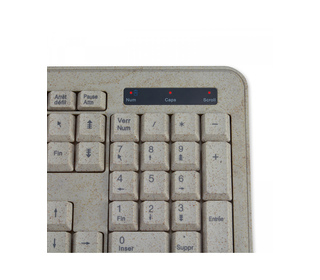 MCL MP1B99AACK305WBIB clavier RF sans fil AZERTY Français Beige