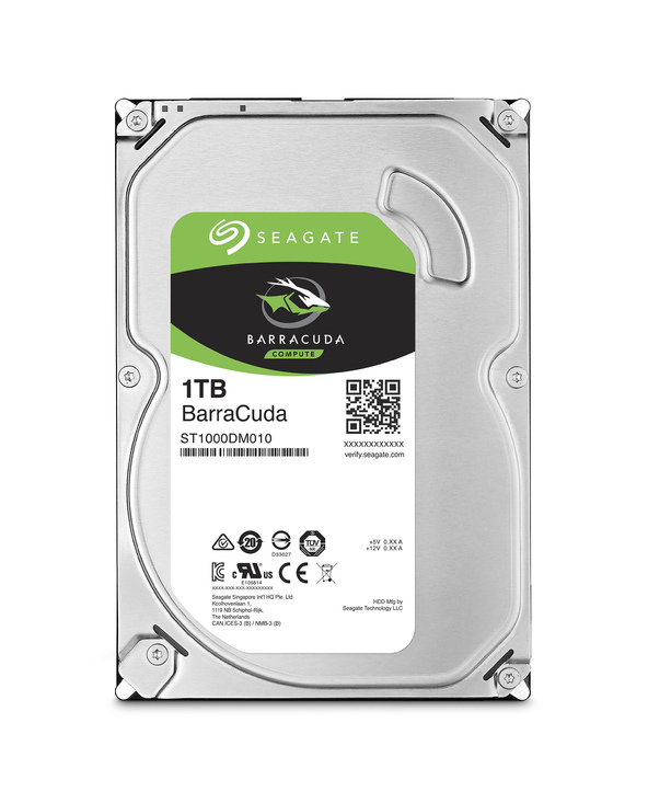 Seagate Barracuda ST1000DM010 disque dur 3.5" 1 To Série ATA III