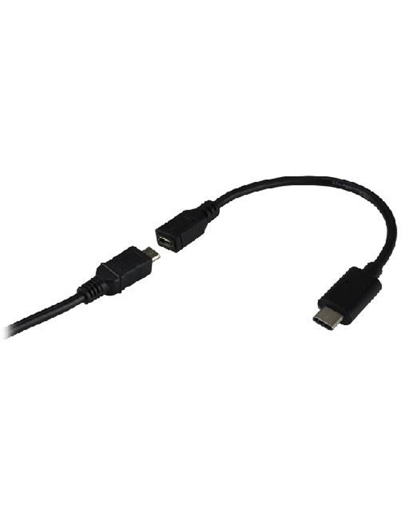 MCL USB31-CM/2HBFCE câble USB USB C USB A Noir
