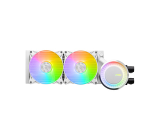 MSI MAG CORELIQUID E240 WHITE système de refroidissement d’ordinateur Carte-mère, Processeur Liquid cooling kit 12 cm Blanc