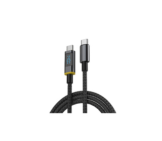 DLH DY-TU5085B câble USB 1 m USB C Noir