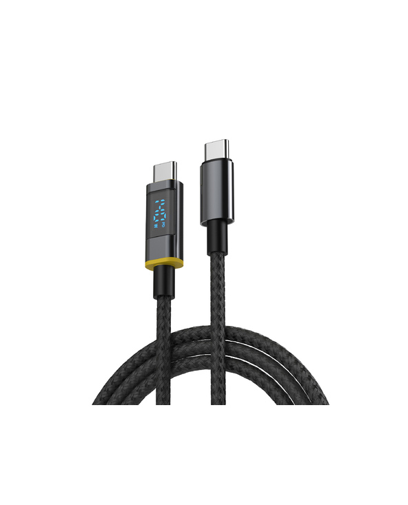 DLH DY-TU5085B câble USB 1 m USB C Noir