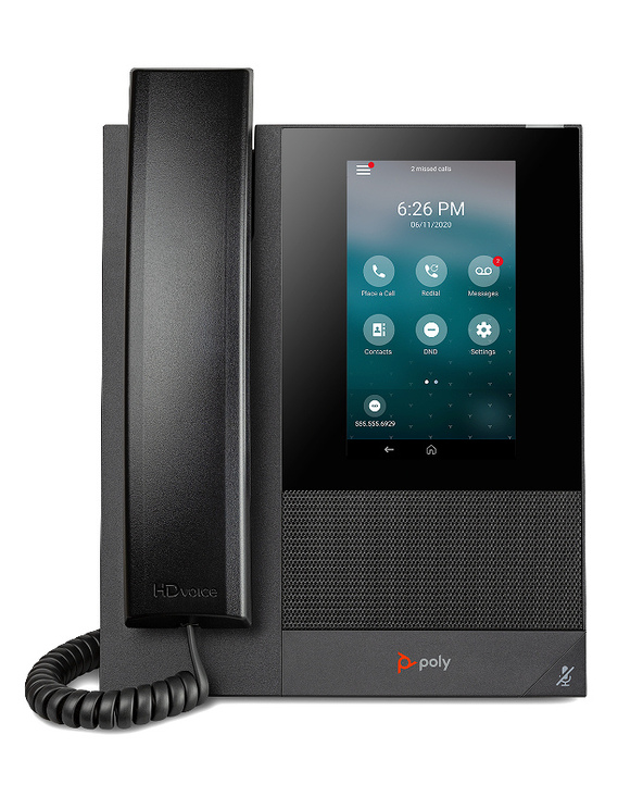 POLY CCX 400 téléphone fixe Noir IPS