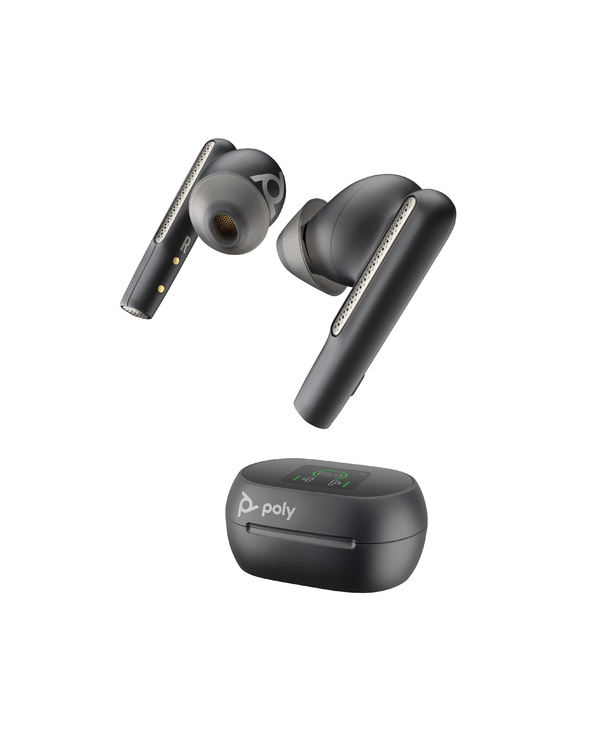 POLY Voyager Free 60+ Casque Sans fil Ecouteurs Bureau/Centre d'appels Bluetooth Noir