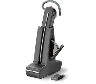 POLY Savi 8245 UC Casque Sans fil Crochets auriculaires, Arceau, Minerve Bureau/Centre d'appels USB Type-C Socle de chargement N