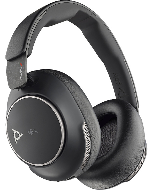 POLY Voyager Surround 80 UC Casque Sans fil Arceau Bureau/Centre d'appels USB Type-C Bluetooth Noir