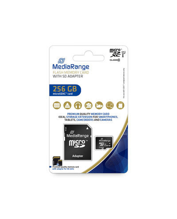MediaRange MR946 mémoire flash 256 Go MicroSDXC UHS-I Classe 10