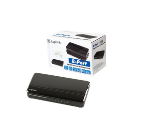 LogiLink NS0106 commutateur réseau Non-géré L2 Gigabit Ethernet (10/100/1000) Noir