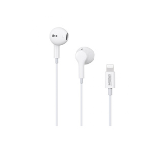 Urban Factory ELM50UF écouteur/casque Avec fil Ecouteurs Musique/Quotidien Blanc