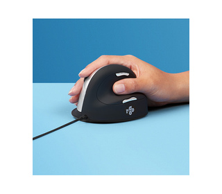 R-Go Tools HE Mouse R-Go , Souris ergonomique, Grand (Longueur de la main au-dessus 185mm), droitier, filaire