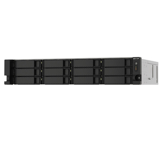 QNAP TS-1273AU-RP-8G serveur de stockage NAS Rack (2 U) Ethernet/LAN Aluminium, Noir V1500B