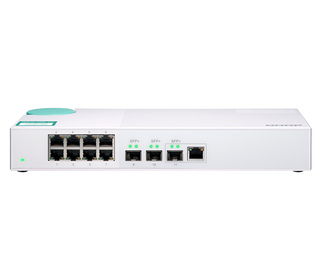 QNAP QSW-308-1C commutateur réseau Non-géré Gigabit Ethernet (10/100/1000) Blanc