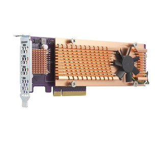 QNAP QM2-4P-384 carte et adaptateur d'interfaces Interne PCIe