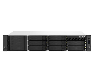 QNAP TS-864EU-RP-8G serveur de stockage NAS Rack (2 U) Ethernet/LAN Noir