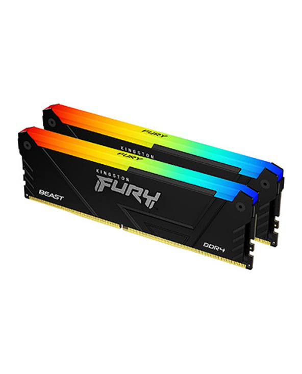 Kingston Technology FURY 32GB 3200MT/s DDR4 CL16 DIMM (Kits de 2) 1Gx8 Beast RGB