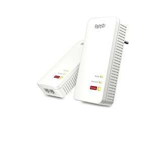 FRITZ!Powerline 1240 AX WLAN Set 1200 Mbit/s Ethernet/LAN Wifi Blanc 2 pièce(s)