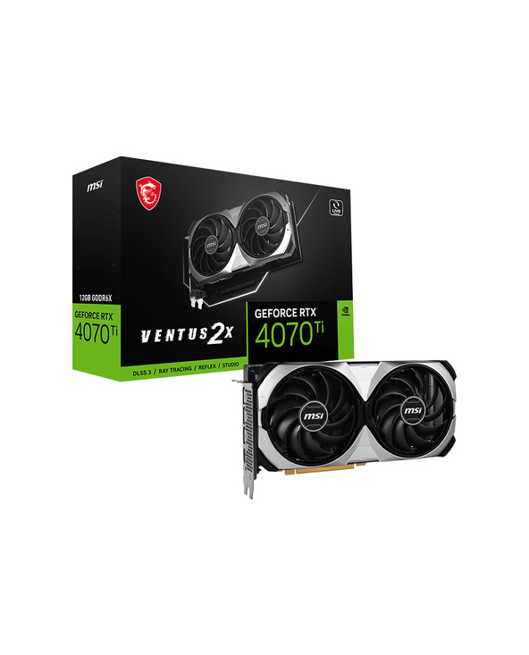 MSI VENTUS GeForce RTX 4070 TI 2X 12G NVIDIA 12 Go GDDR6X