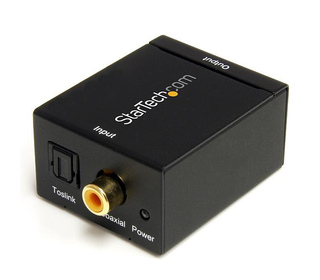 StarTech.com Convertisseur audio coaxial numérique ou Toslink optique SPDIF vers RCA stéréo