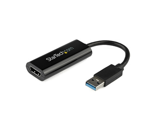 StarTech.com Adaptateur USB 3.0 vers HDMI - 1080p - Convertisseur d'Écran Slim/Compact USB Type-A vers HDMI pour Moniteur - Cart