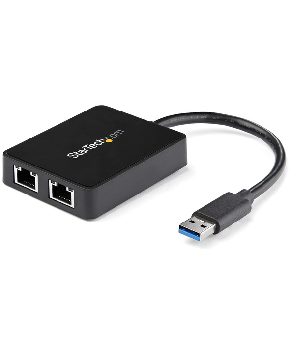 StarTech.com Adaptateur USB 3.0 à Double Port Gigabit Ethernet