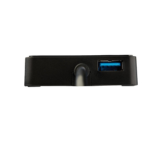 Adaptateur réseau USB 3.0 vers Gigabit Ethernet avec port USB - Noir