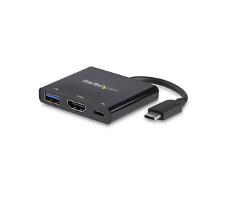 StarTech.com Adaptateur multifonction USB-C vers HDMI 4K avec USB Power Delivery et port USB-A