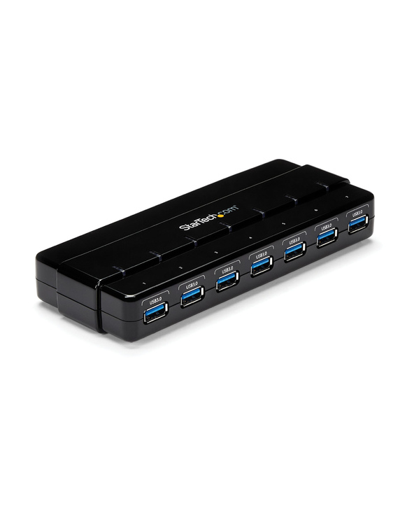StarTech.com Hub SuperSpeed USB 3.0 avec 7 ports - 5Gbps - Concentrateur USB 3.0 avec adaptateur d'alimentation
