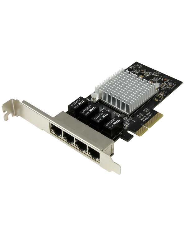 StarTech.com Carte réseau PCI Express à 4 ports Gigabit Ethernet avec chipset Intel I350