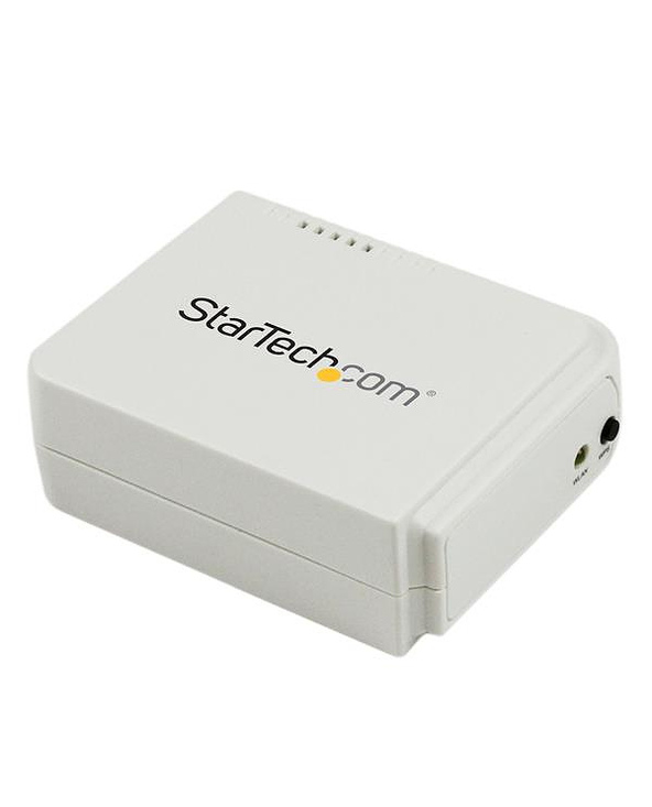 StarTech.com Serveur d'impression USB 2.0 sans fil N avec port Ethernet 10/100 Mb/s - 802.11 b/g/n