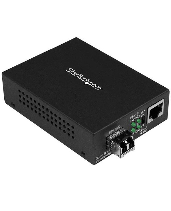 StarTech.com Convertisseur de média Gigabit Ethernet fibre optique compact - 850nm MM LC - 550 m
